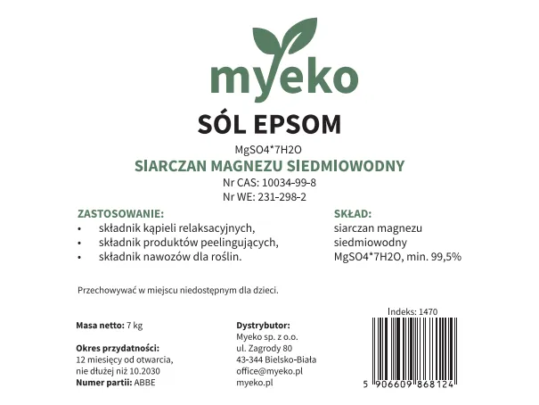 Sól rzymska, siarczan magnezu, sól angielska, sól gorzka
