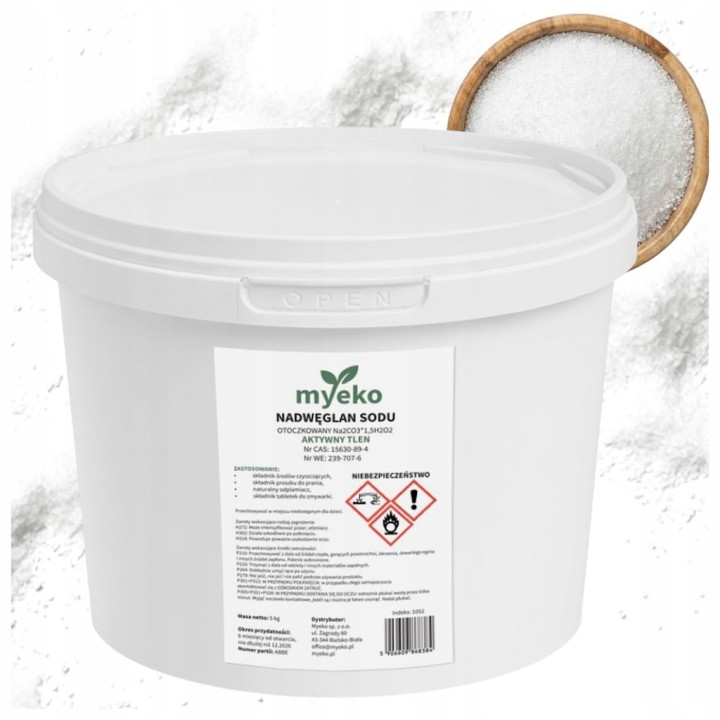 NADWĘGLAN SODU AKTYWNY TLEN PRANIE CZYSZCZENIE ODPLAMIACZ NATURALNY 5kg
