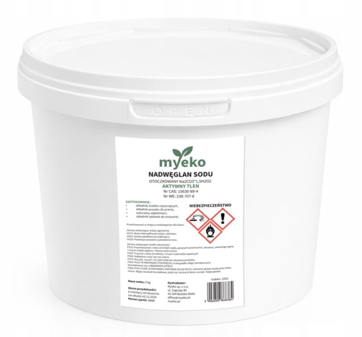 NADWĘGLAN SODU AKTYWNY TLEN PRANIE CZYSZCZENIE ODPLAMIACZ NATURALNY 5kg