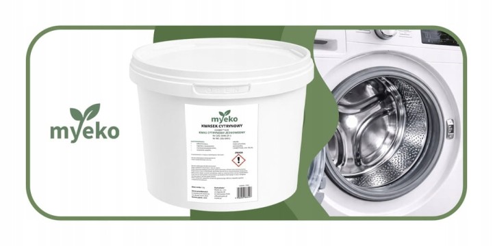 KWASEK CYTRYNOWY ODKAMIENIACZ DO KUCHNI ŁAZIENKI AGD CZYSTY NATURALNY 5kg