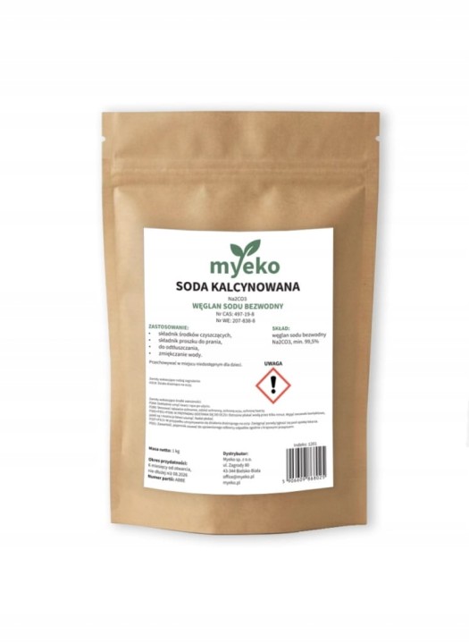 ZESTAW DO PRANIA PŁATKI MYDLANE 1KG + BORAKS 1KG + SODA KALCYNOWANA 1KG