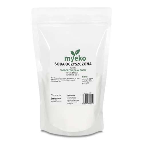 Soda oczyszczona 1 kg – myeko