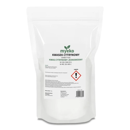 Kwasek cytrynowy 1 kg – myeko