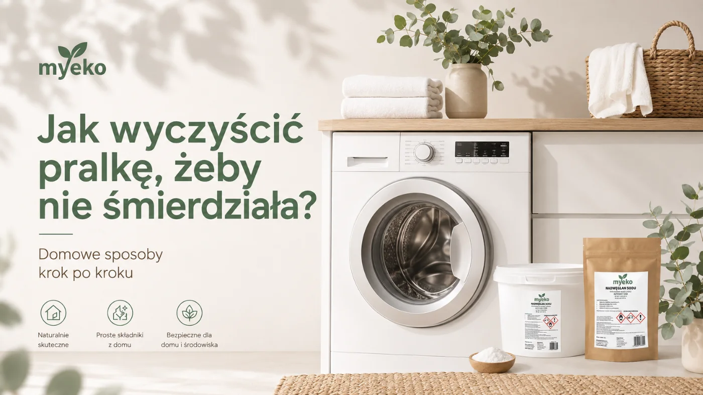 Jak wyczyścić pralkę, żeby nie śmierdziała? Domowe sposoby krok po kroku